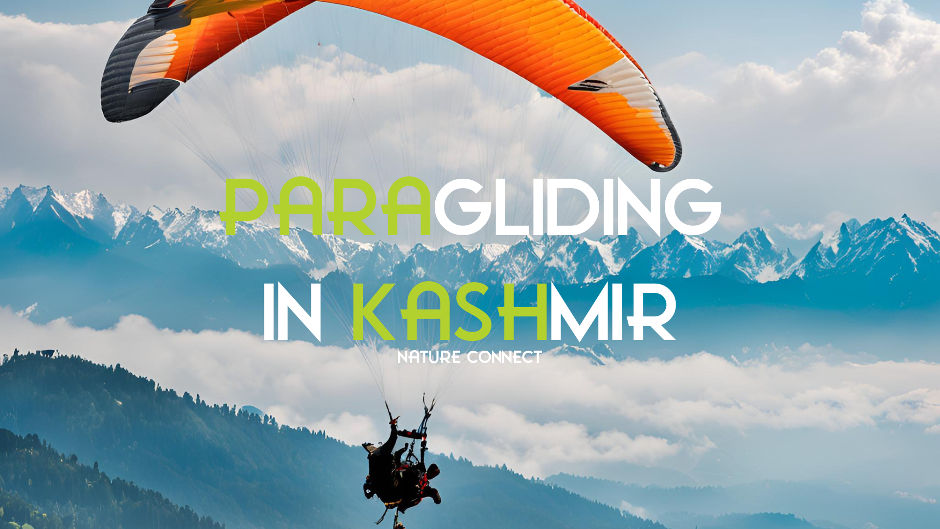 Paragliding in Kashmir