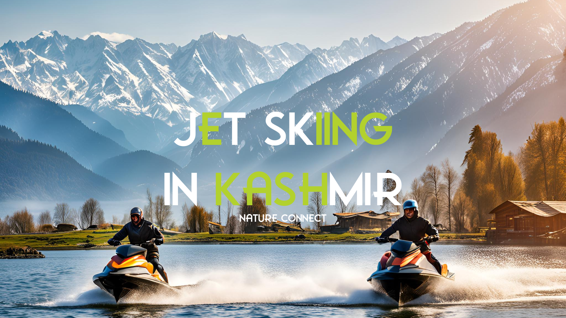 Jet Skiing in Kashmir