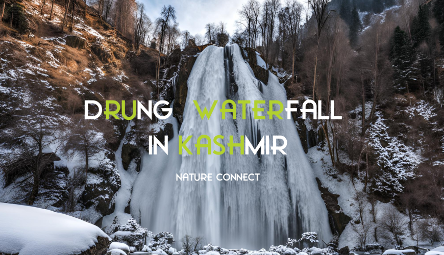 Drung Waterfall: A Hidden Gem in Kashmir’s Paradise