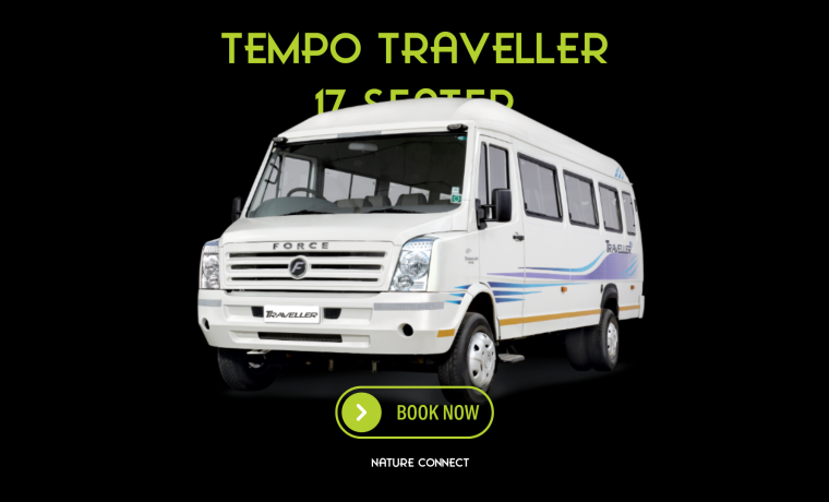 Tempo Traveller 17 Seater
