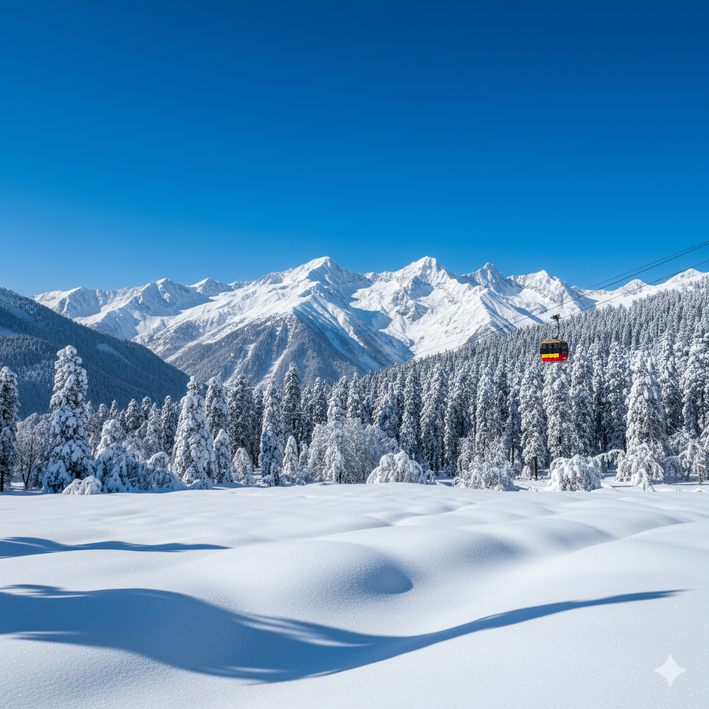 best time to visit kashmir for snow