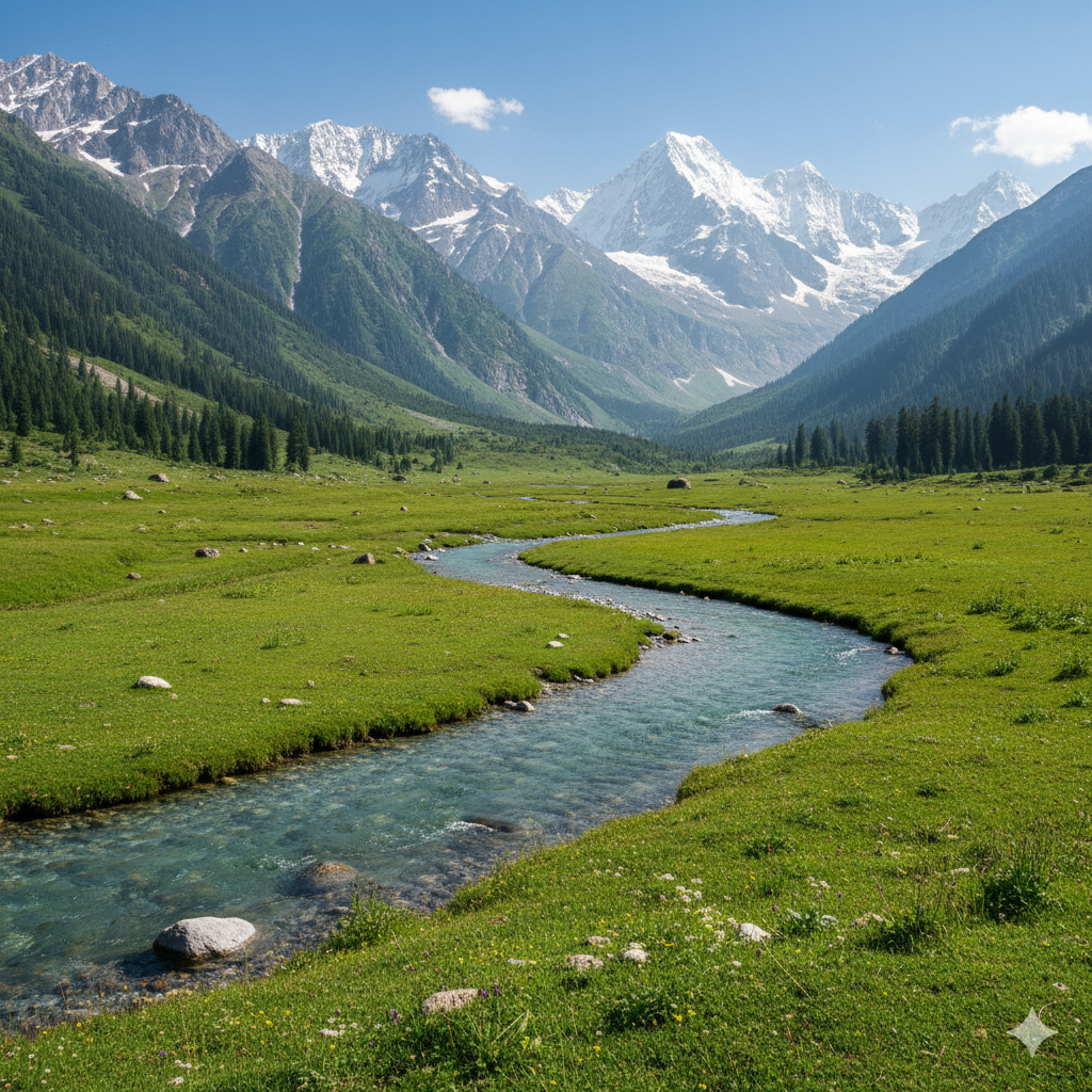 15 Best Places to Visit in Kashmir: Ultimate 2025-2026 Travel Guide 9 Betaab Valley in Pahalgam - among the top tourist places in Kashmir for natural beauty