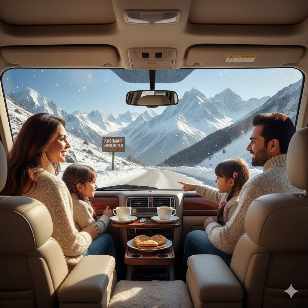 Premium Cab in Kashmir 2025-2026 | Best Daily Rates & Verified Drivers 6 cab in kashmir