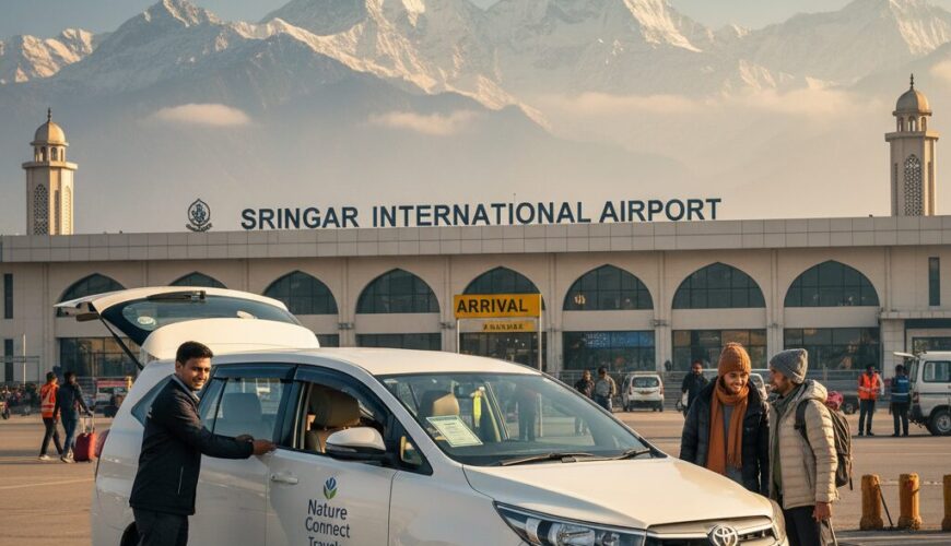 srinagar airport to gulmarg cab