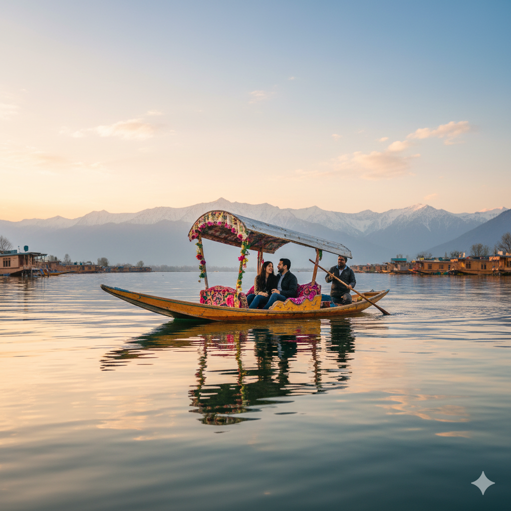 Amazing Last Minute Deals on Kashmir Packages 2026 7 Romantic spontaneous Kashmir trip through last minute deals on Kashmir packages