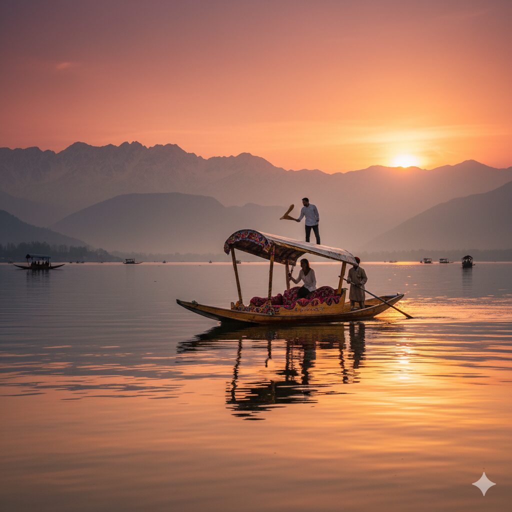 Ultimate Kashmir Summer Special Tour 2025-2026 | Nature Connect Travels 6 Shikara ride on Dal Lake - iconic start to a Kashmir summer special tour