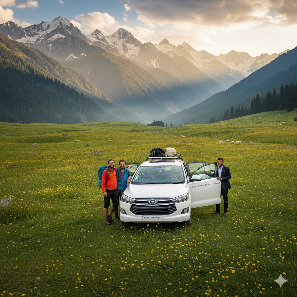 Pahalgam to Doodhpathri Taxi 2025-2026 | Best Rates & Scenic Route 6 pahalgam to doodhpathri taxi