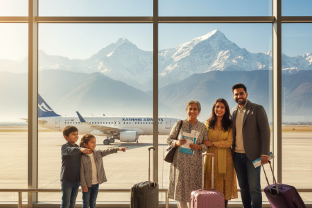 kashmir family tour package with flight