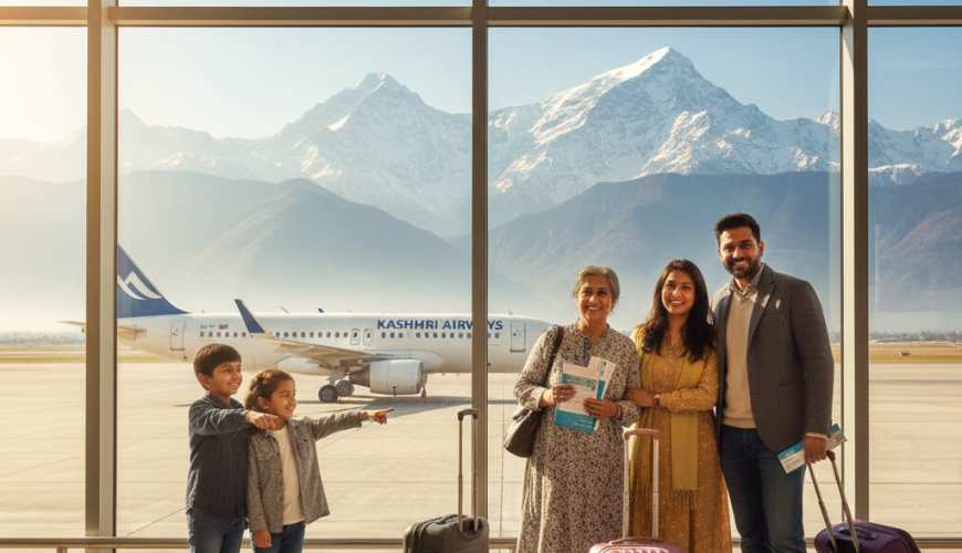 kashmir family tour package with flight