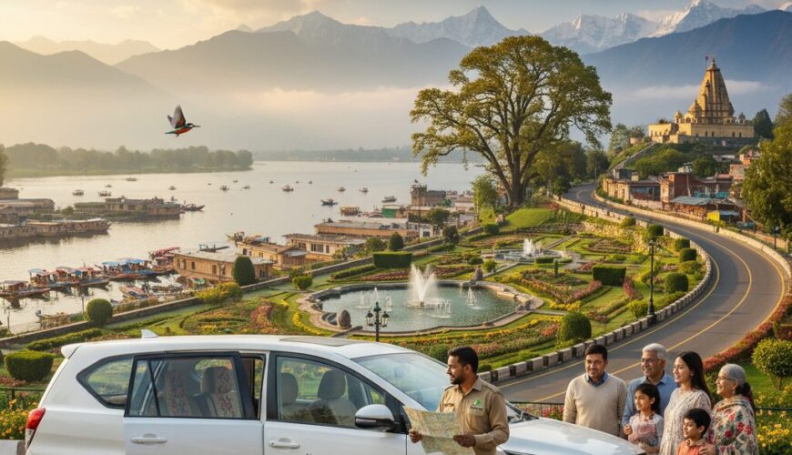 local sightseeing cab in srinagar