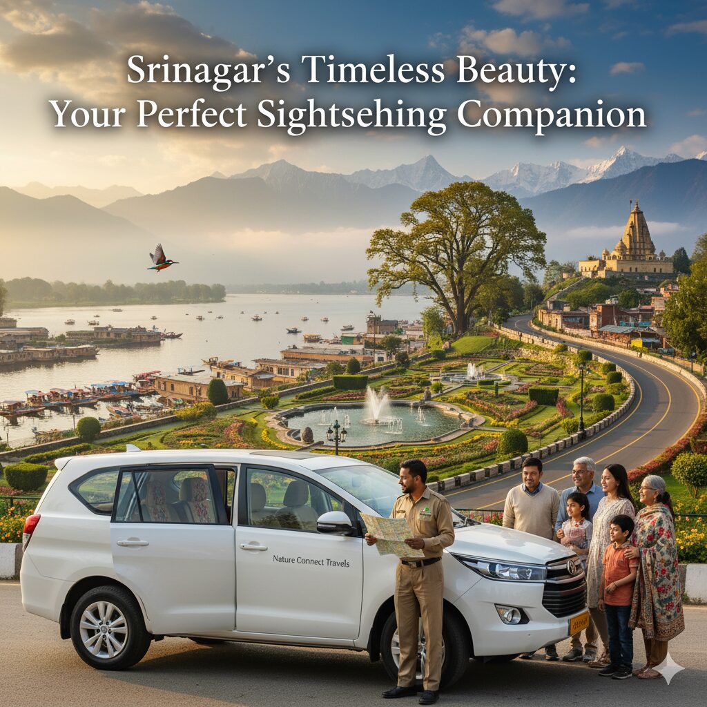 local sightseeing cab in srinagar