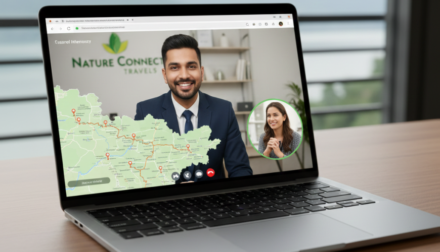 Detailed pre-trip video consultation with the best travel operator in Srinagar for custom itinerary planning