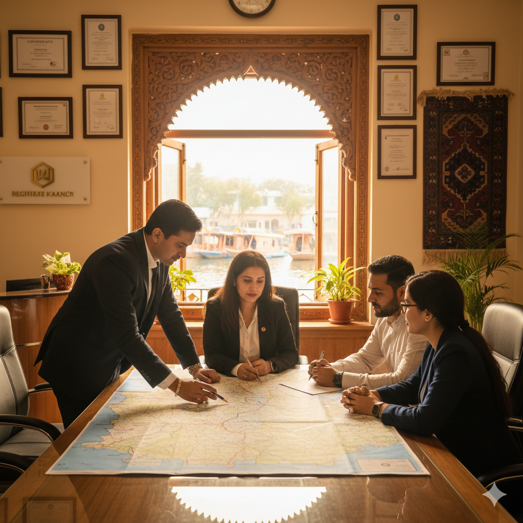 Expert travel consultation at the best travel agency in Srinagar for personalized Kashmir itinerary planning