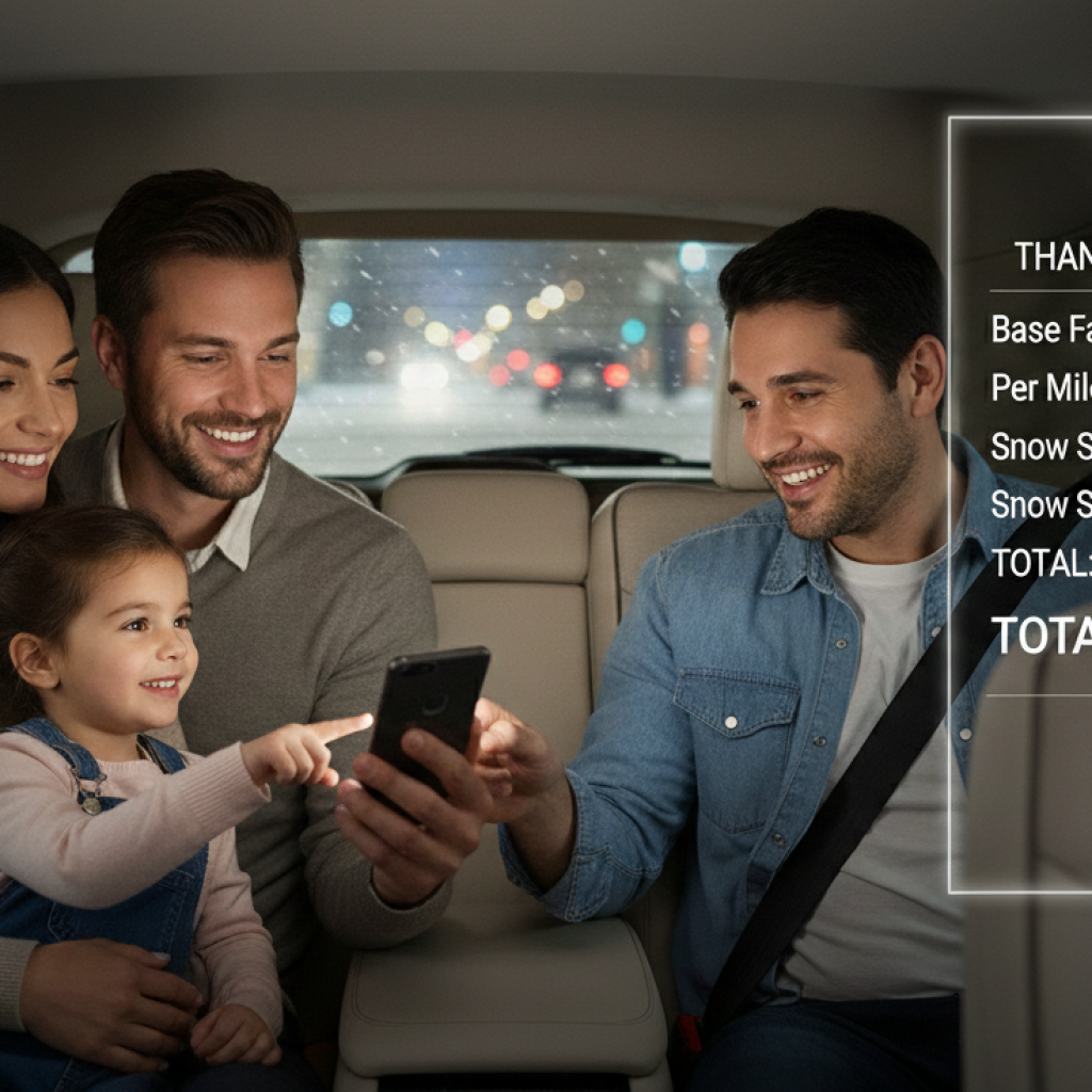 Verified Jammu to Srinagar taxi fare receipt showing transparent pricing for Kashmir journey