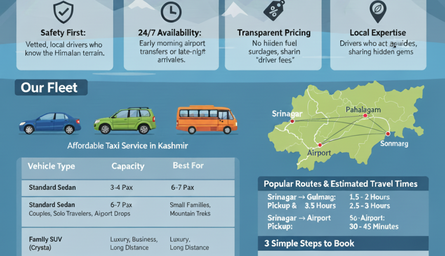 Best Cab Service in Srinagar 2026: Ultimate Local Guide