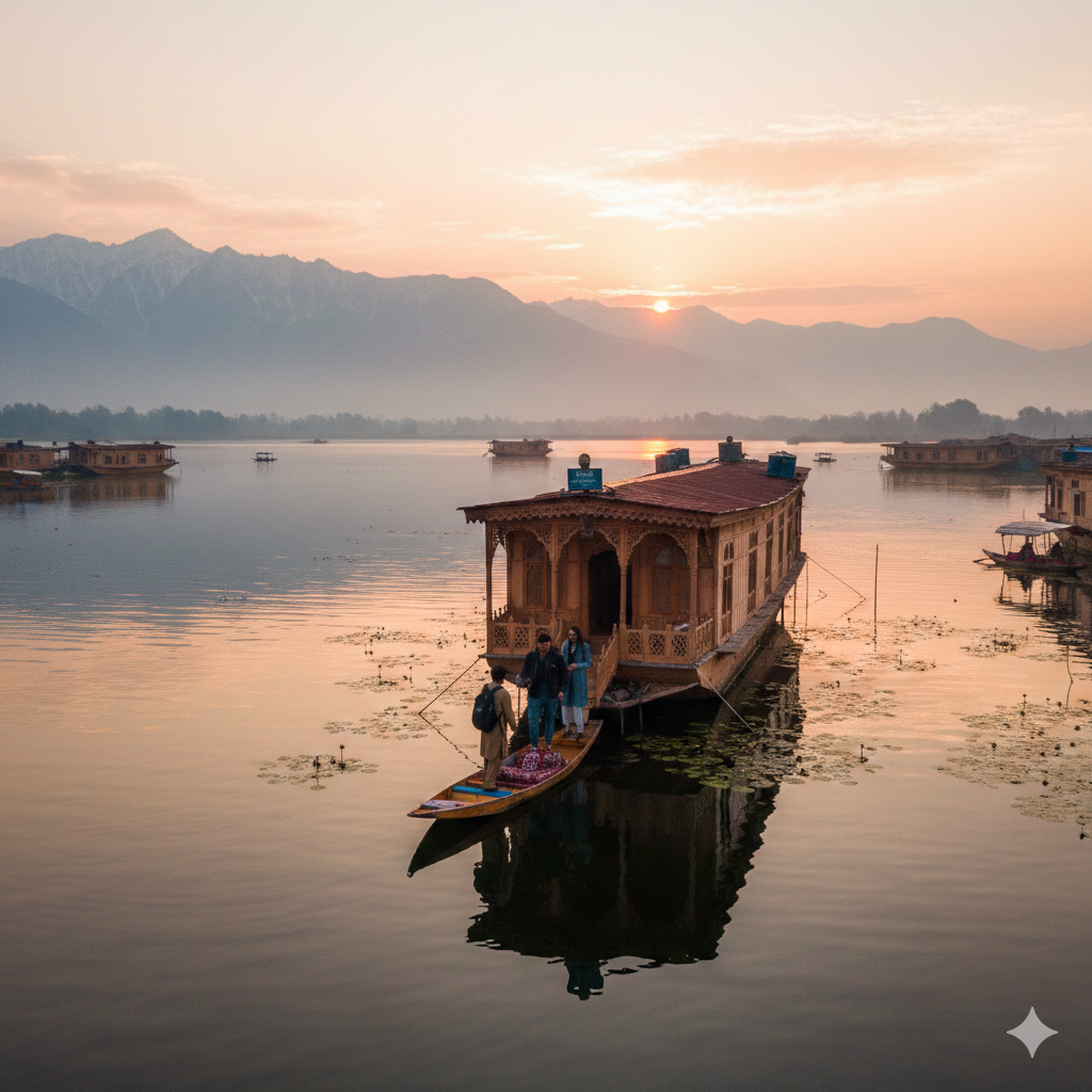 Book Now: Best Travel Agency in Kashmir 2026 (Guaranteed) 8 Arrival moment in Kashmir facilitated by the best travel agency in Kashmir for honeymoon and family tours