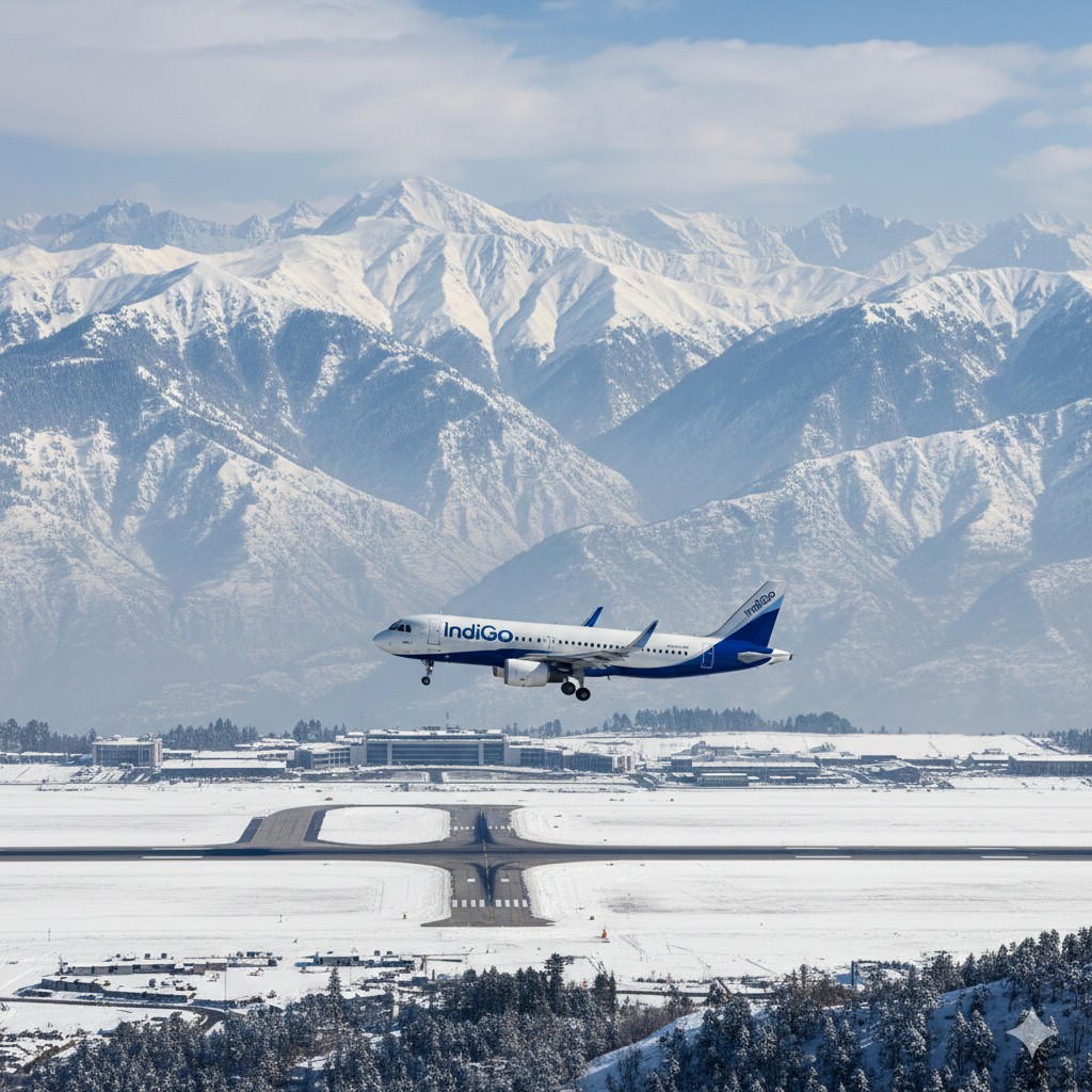 Best Delhi to Srinagar Tour Package 2026 | All-Inclusive Deals 9 Delhi to Srinagar flight arrival - starting point for best Delhi to Srinagar tour packages