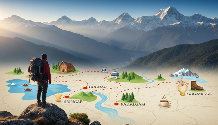 Itinerary for Kashmir for 7 Days