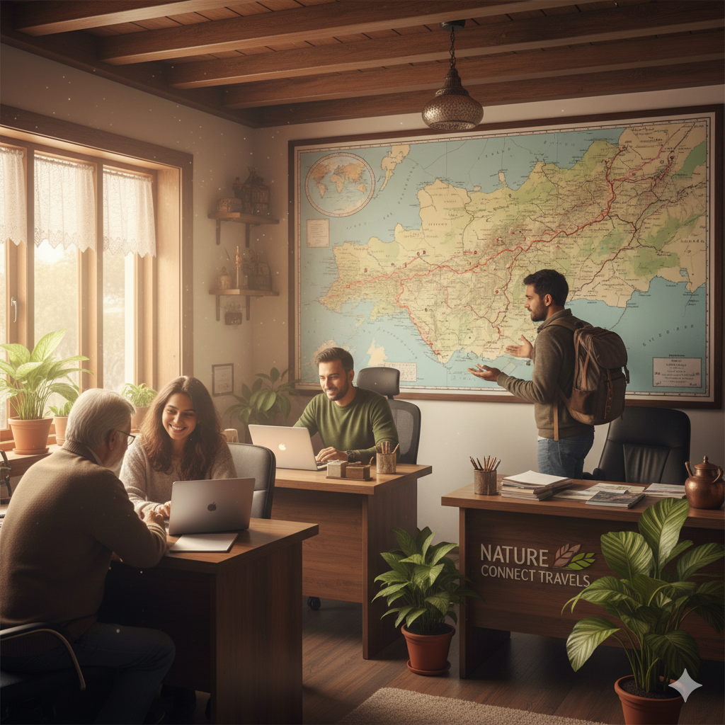 Book Now: Best Travel Agency in Kashmir 2026 (Guaranteed) 11 Local expert team at the best travel agency in Kashmir planning customized itineraries