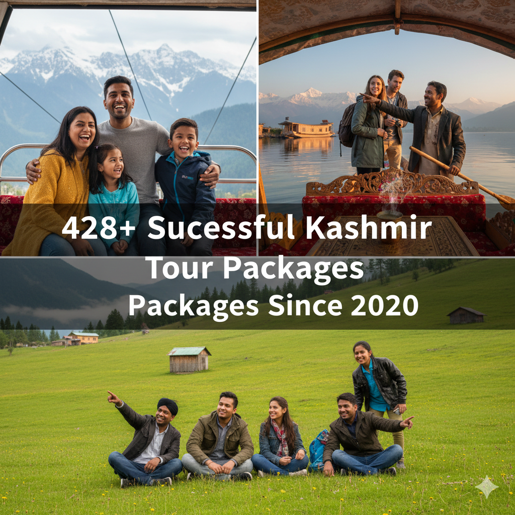 Kashmir Tour Package For 5 Days 4 Nights 2026: Complete Itinerary & Pricing Guide | Nature Connect Travels 11 Real travelers enjoying their Kashmir tour package for 5 days 4 nights with Nature Connect Travels