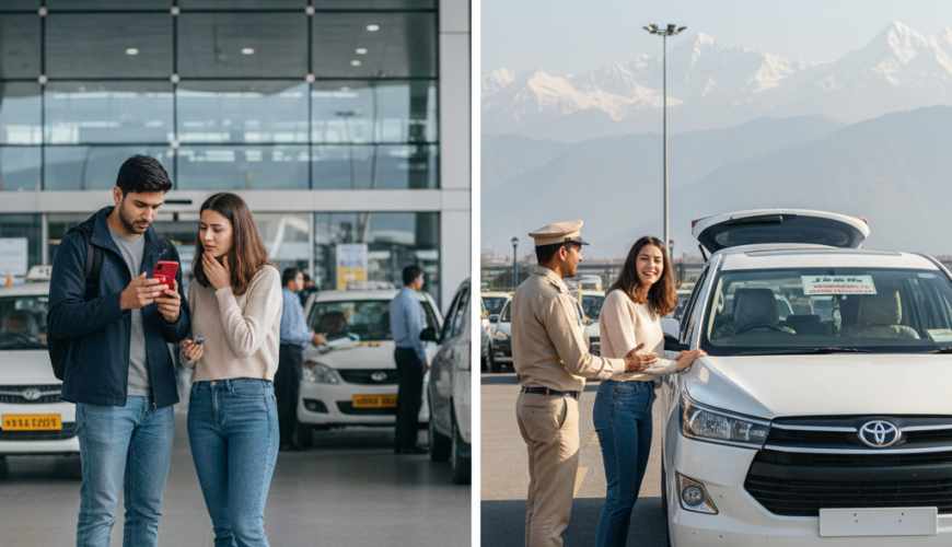 Reliable vs unreliable online cab service in Kashmir - avoid app cancellations and book a verified local Kashmir taxi for a safe 2026 trip