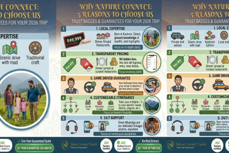 6 nights 7 days kashmir itinerary, kashmir 7 day plan, srinagar gulmarg pahalgam itinerary, kashmir week-long tour, kashmir travel guide 2026, sonamarg day trip, kashmir family itinerary