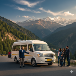 8 Seater Tempo Traveller in Kashmir