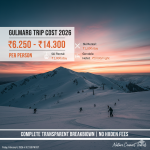 GULMARG TRIP COST 2026