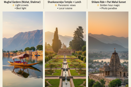  Perfect Srinagar Local Sightseeing Itinerary 2026 | 1-3 Day Plans