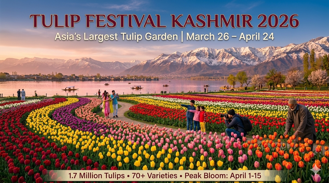 Tulip Festival Kashmir 2026