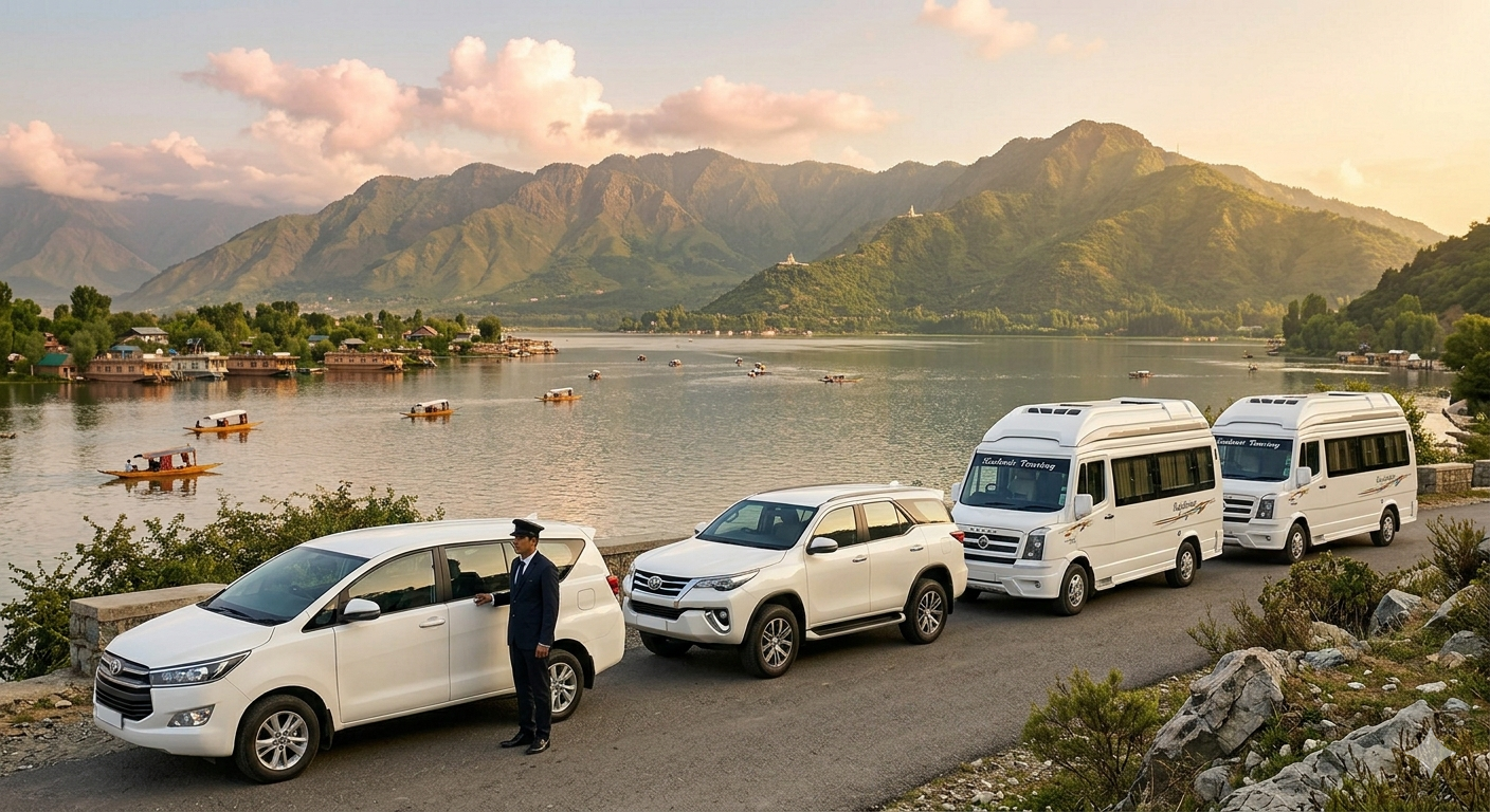 Best luxury SUV rental Kashmir 2026 - premium vehicle fleet