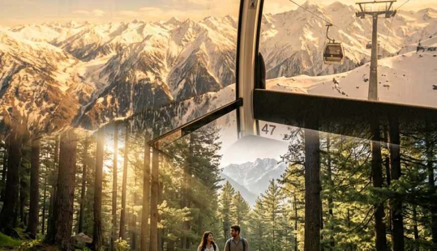 Kashmir tour package 5 nights 6 days price 2026 - Dal Lake, Gulmarg, Pahalgam, Sonamarg collage