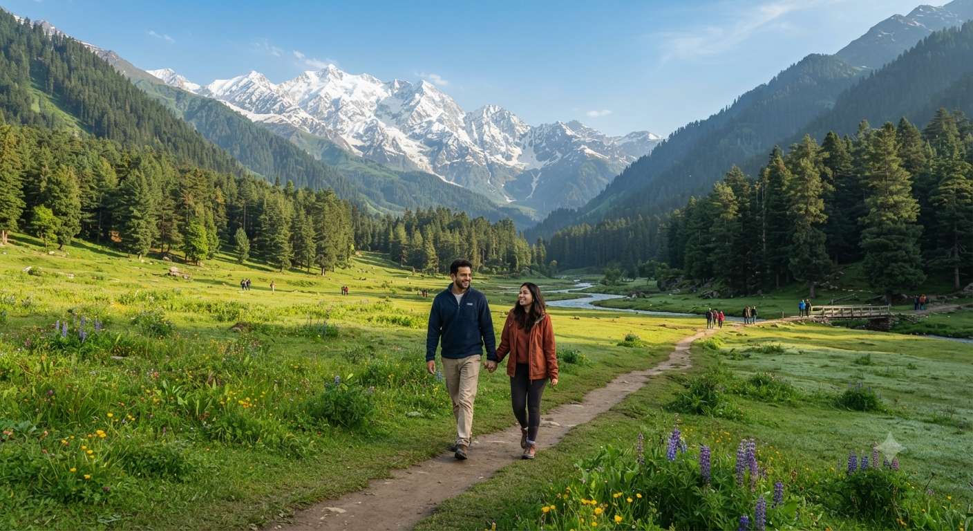 5 Nights 6 Days Kashmir Itinerary from Jammu 2026 | ₹12,500 | Book Now 19 5 nights 6 days Kashmir itinerary from Jammu 2026 - Betaab Valley Pahalgam