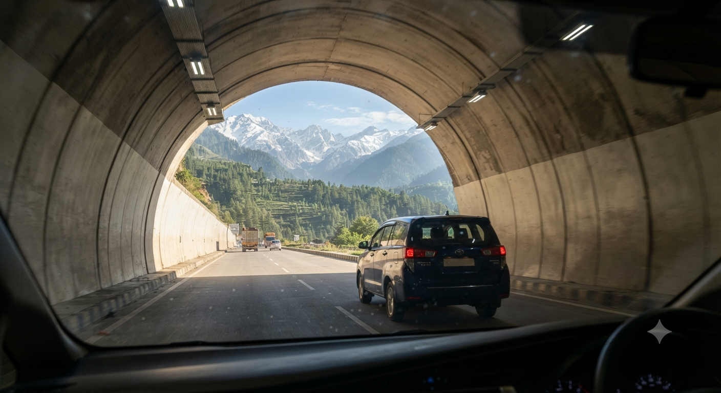 5 Nights 6 Days Kashmir Itinerary from Jammu 2026 | ₹12,500 | Book Now 15 5 nights 6 days Kashmir itinerary from Jammu 2026 - Chenani-Nashri Tunnel drive