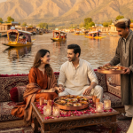 6 days luxury tour package of Kashmir from Srinagar 2026 - private Wazwan dinner on luxury houseboat at Dal Lake
