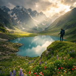 Kashmir Great Lakes trek packages August 2026 - Vishansar Lake panoramic view