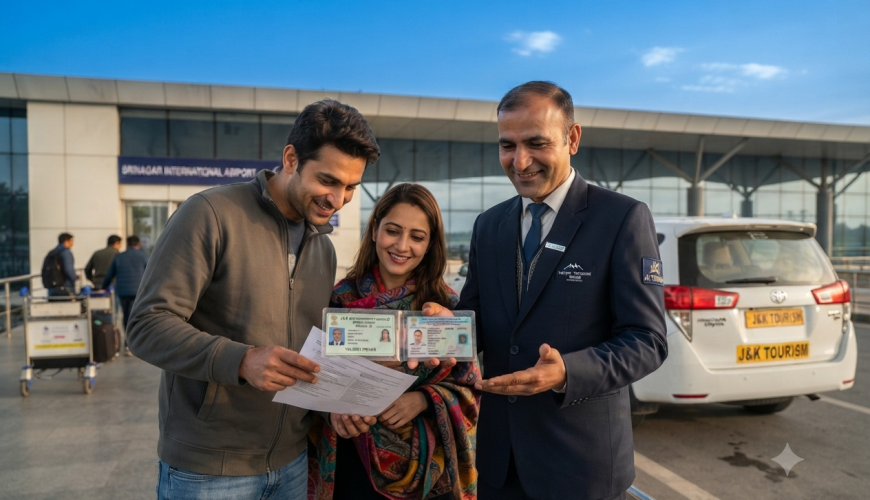 Best reliable cab service registered with J&K tourism - Driver verification process