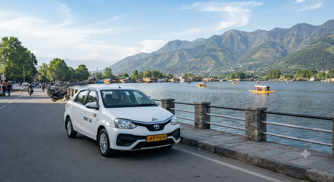 Etios cab booking in Srinagar