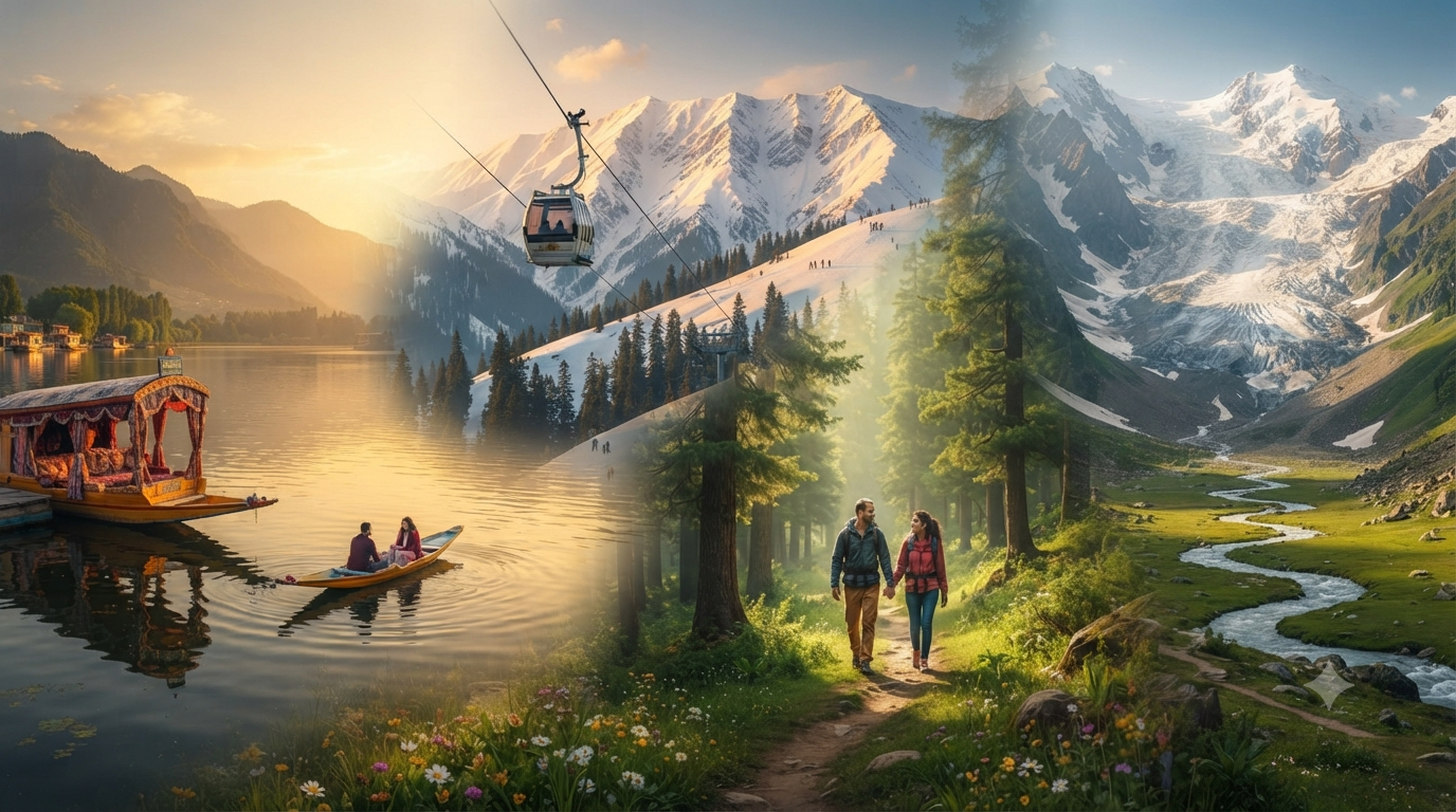 Kashmir 7 nights 8 days package from Delhi 2026 - Dal Lake, Gulmarg, Pahalgam, Sonamarg collage Kashmir 7 nights 8 days package from Delhi 2026 - Dal Lake, Gulmarg, Pahalgam, Sonamarg collage Kashmir 7 nights 8 days package from Delhi 2026 - Dal Lake, Gulmarg, Pahalgam, Sonamarg collage
