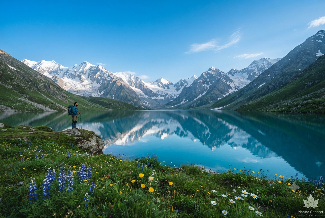 Kashmir Great Lakes Trek Packages August 2026 | ₹21,000 | 7 Days 8 Kashmir Great Lakes trek packages August 2026 - Vishansar Lake