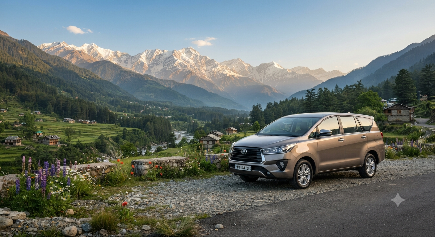 Kashmir cab rental contact number 2026 - Innova Crysta rental in Kashmir