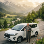 Kashmir cab rental contact number 2026 - Professional cab service with Innova Crysta in Kashmir Valley