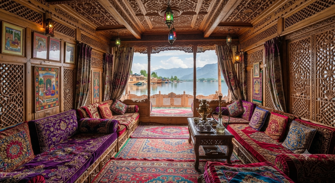 Kashmir travel guide 2026 - Houseboat stay on Dal Lake