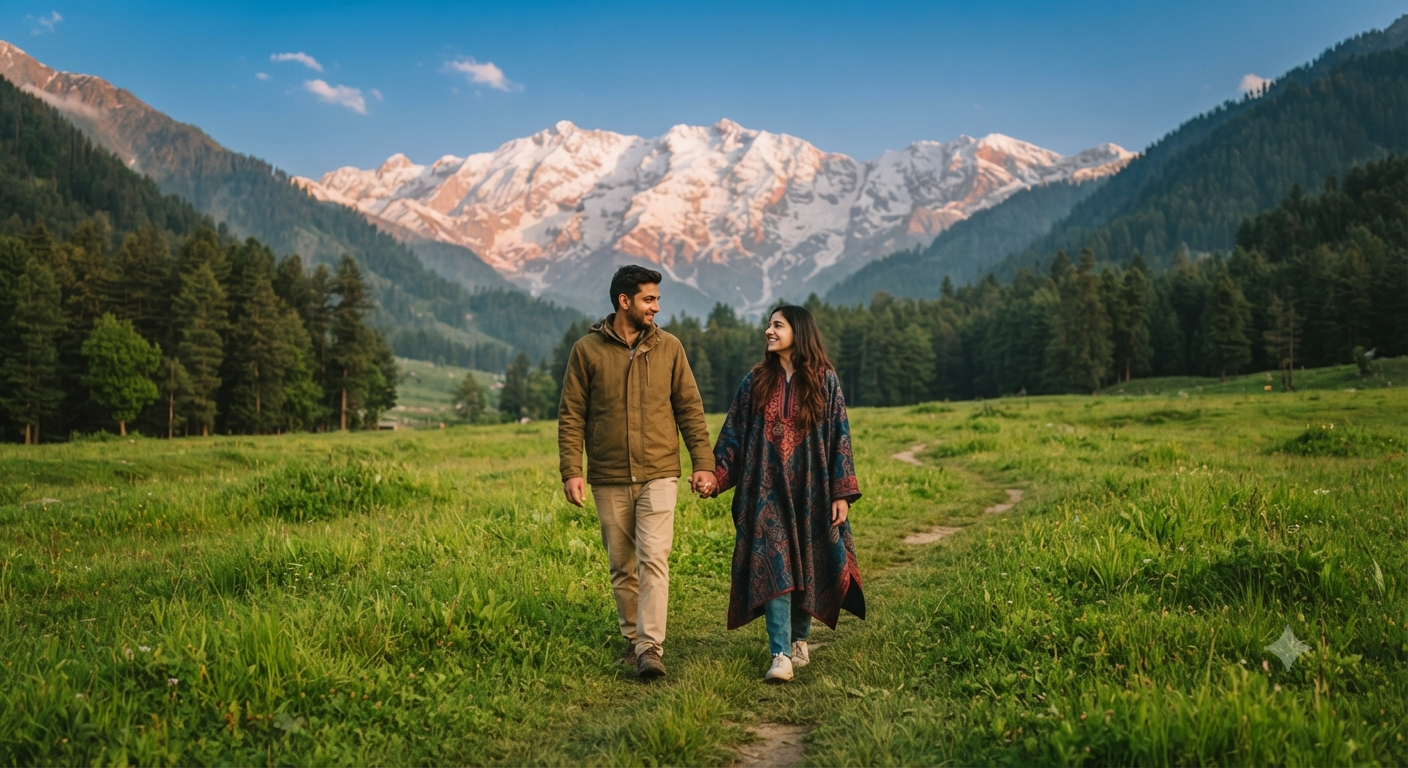 Srinagar Gulmarg Pahalgam Honeymoon Package 2026 | ₹22,000 | Book Now 14 Srinagar Gulmarg Pahalgam honeymoon package 2026 - Betaab Valley Pahalgam