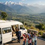 Urbania tempo traveller for group booking in Kashmir price 2026 - luxury 9 seater with group