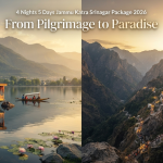 4 nights 5 days jammu katra srinagar package - Vaishno Devi pilgrimage and Dal Lake beauty combined with Nature Connect Travels