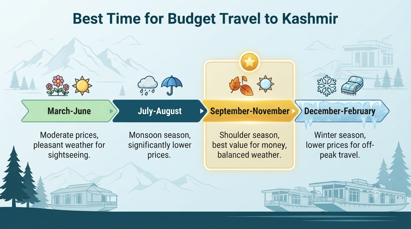  Affordable Jammu Kashmir itinerary - seasonal guide for budget travelers