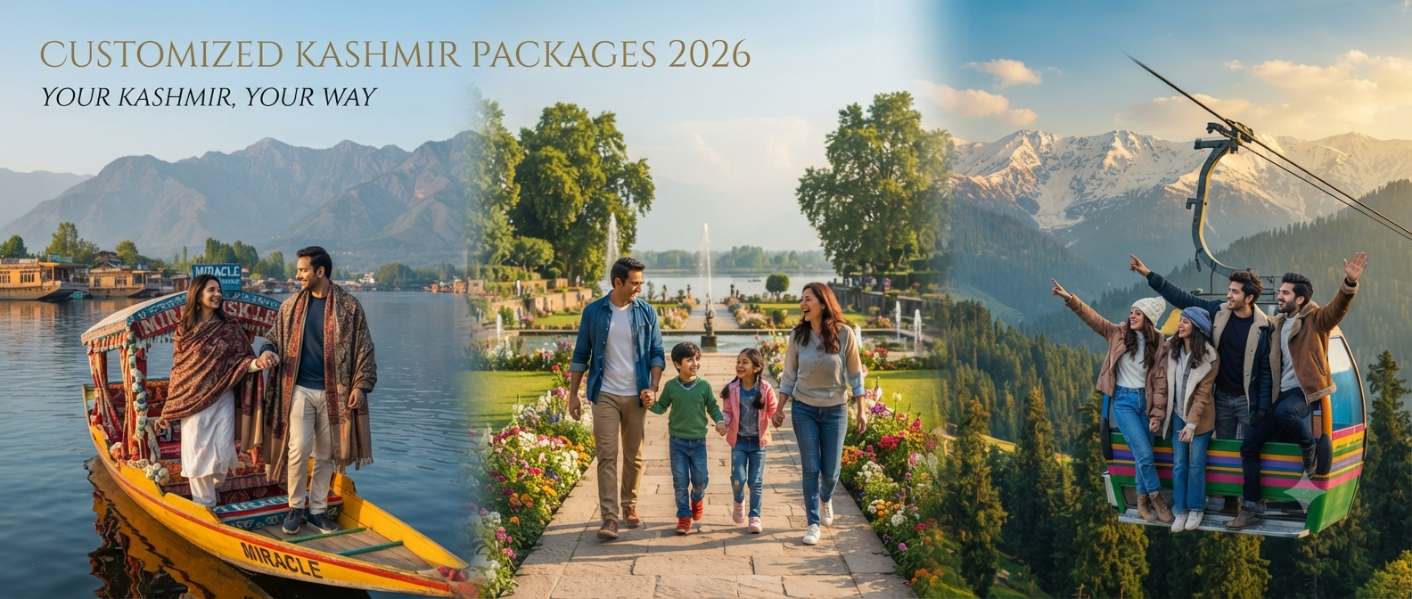 Customized Kashmir packages - diverse travelers enjoying personalized Kashmir experiences with Nature Connect Travels