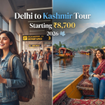 Delhi to Kashmir tour package with price - seamless journey from Delhi to Dal Lake with Nature Connect Travels