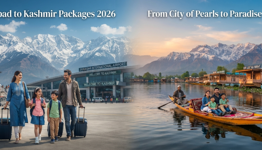 Hyderabad to Kashmir package